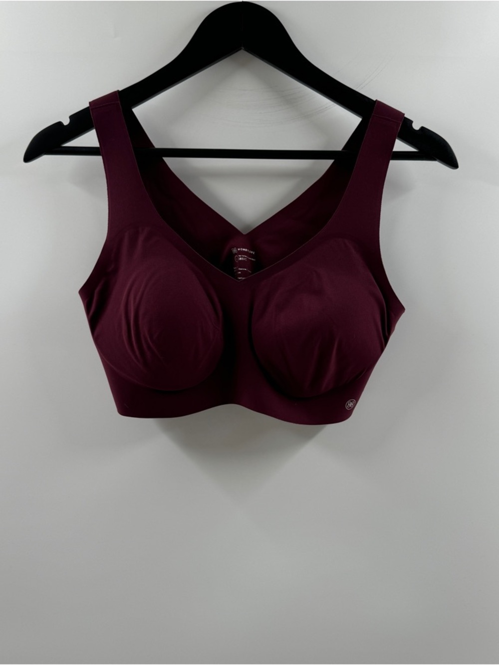Honeylove Deep Wine Seamless Support Bra – Size 38B/C